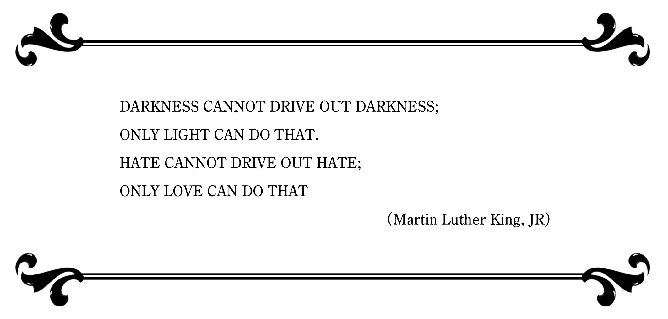 Martin Luther King, JR